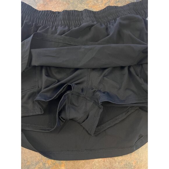 DSG Womens Large Moisture Wicking Stride‎ Skort - Pure Black - Picture 8 of 9